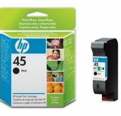 HP No.45 Large Black Inkjet Print Cartridge (42ml) [51645AE]