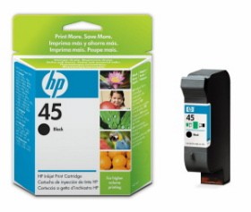 HP No.45 Large Black Inkjet Print Cartridge (42ml) [51645AE]