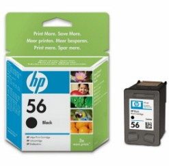 HP No.56 Black InkJet Print Cartridge C6656AE