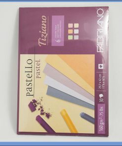 Slikarski blok za pastele 305x410mm 1/30 mix boje Pastello Tiziano, Fabriano