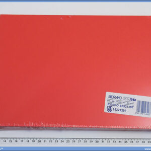 Papir/Karton u boji A4 1/100, 200gr ROSSO/CRVENI, Fabriano