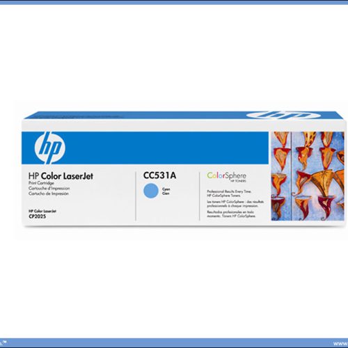 HP toner CC531a plavi