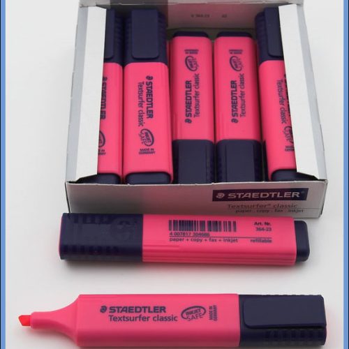 Tekst marker roze, Staedtler