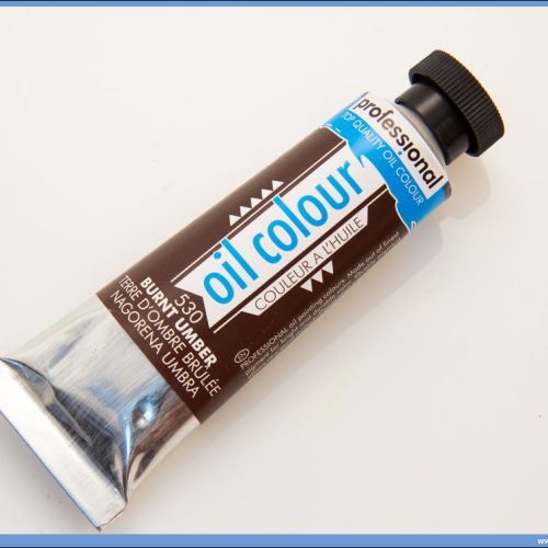 Uljana boja 45ml BURNT UMBER, Professional