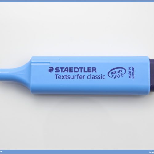 Tekst marker plavi, Staedtler