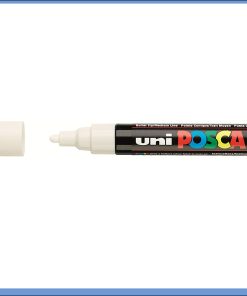 Marker na vodenoj bazi POSCA WHITE - BELI, Uni