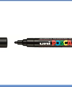 Marker na vodenoj bazi POSCA BLACK - CRNI, Uni