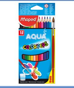 Drvene bojice AQUA COLORPEPS 1/12, Maped