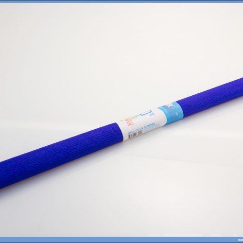 Krep papir 200x50cm BLUE PLAVI, Junior