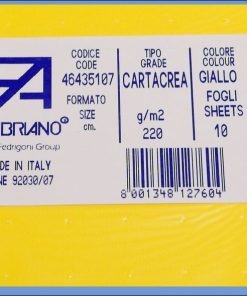 Karton B1 220gr GIALLO 1/10