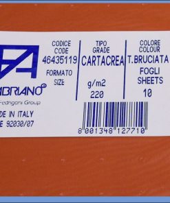 Karton B1 220gr TERRA BRUCIATA 1/10