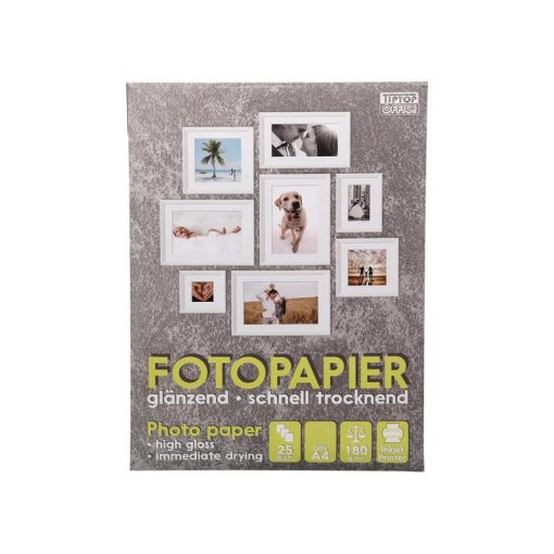 Foto papir High Glossy 180gsm 1/25, TTO