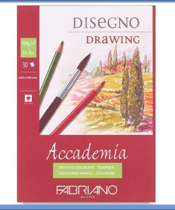 Slikarski blok Disegno Drawing 200gr 420x594mm 1/30, Fabriano