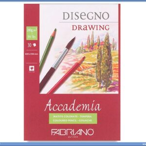 Slikarski blok Disegno Drawing 200gr 420x594mm 1/30, Fabriano