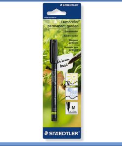 Garden marker Lumocolor permanent 1.0mm CRNI, Staedtler