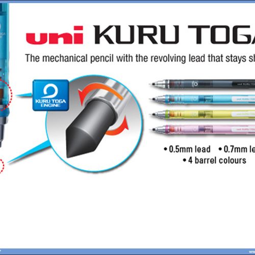 Olovka tehnička 0,5mm KURU TOGA M5-450T, Uni