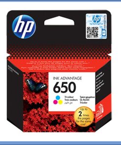 HP 650 Tri-color Original Ink Advantage Cartridge (CZ102AE)