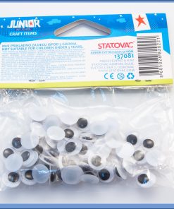 Kreativni pribor OČI 10mm 50kom, Junior