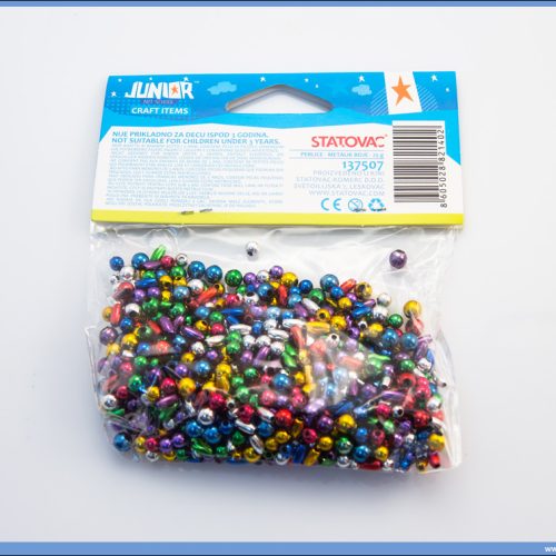 Kreativni pribor PERLICE MIX METALIC 25gr, Junior