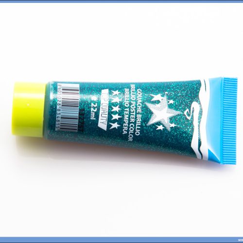 Tempera 22ml GLITTER ZELENA