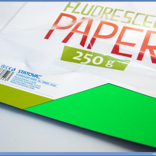 Karton papir FLUO GREEN 240gr ZELENI 1/10, Junior