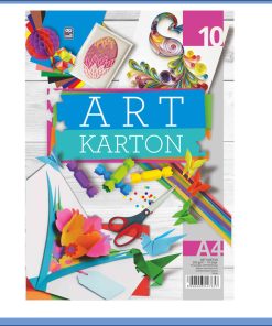 ART Karton papir 250gr/m2 10 boja, Optimum