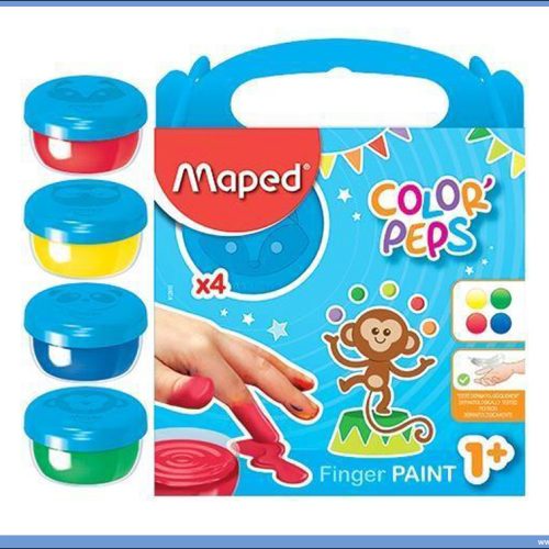 Boje za prste FINGER PAINT 1/4, Maped