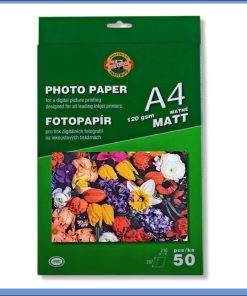 Foto Papir za fotografije matirani 120gsm 1/50, Koh-i-noor