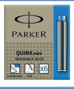 Patrone Quink BLUE Plave za naliv pero, PARKER