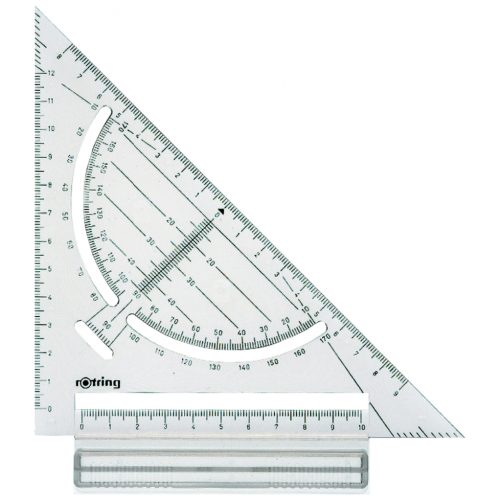 Trougao za crtaću tablu SET GEO RAPID Rotring