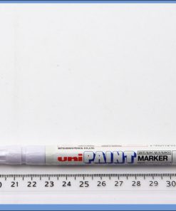 Marker uljani beli, Uni