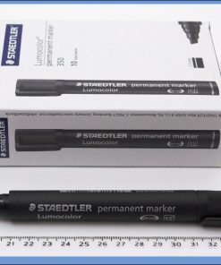 Marker crni kosi vrh, Staedtler