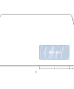 Koverte amerikan DESNI PROZOR 1/100 110x230mm