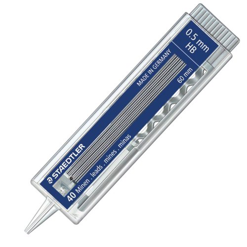 Mine grafitne VELIKE 0.5mm HB 1/40 60mm, Staedtler