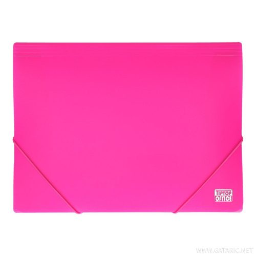 Fascikla A4 PINK pvc sa lastišem na uglovima 405368, TTO