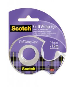 Lepljiva traka Scotch GiftWrap na stalku, 19mmx16,5m