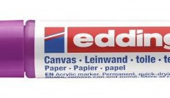 Akrilni marker E-5100 medium 2-3mm obli vrh borovnica Edding