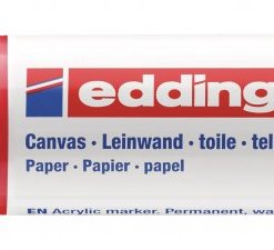 Akrilni marker E-5000 broad 5-10mm kosi vrh crvena Edding