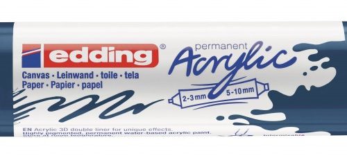 Akrilni marker E-5400 double-liner sa dva vrha tirkiz Edding