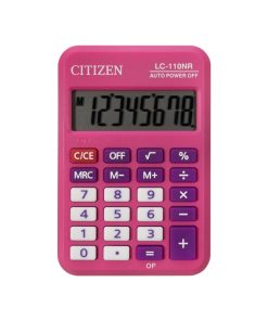 Kalkulator Citizen LC-110N, kolor, 8 cifara  roze