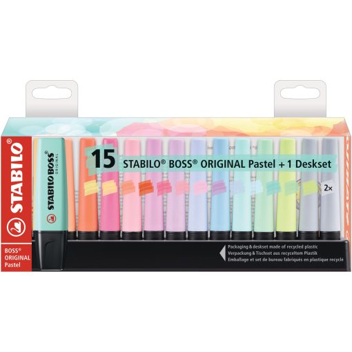 Stabilo PASTEL Boss Signir 1/15 stoni set tekst markera - Image 2