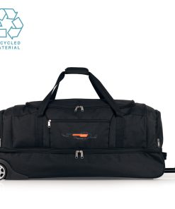 Torba putna sa točkićima 2 odeljka 83x39x36 cm eko tekstil 116l/3,4 kg Week Eco crna Gabol