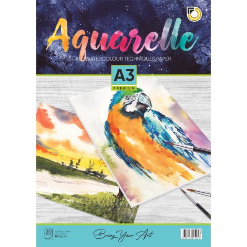 Slikarski blok Aquarelle blok A3 20lista 180gr, Optimum - Image 2