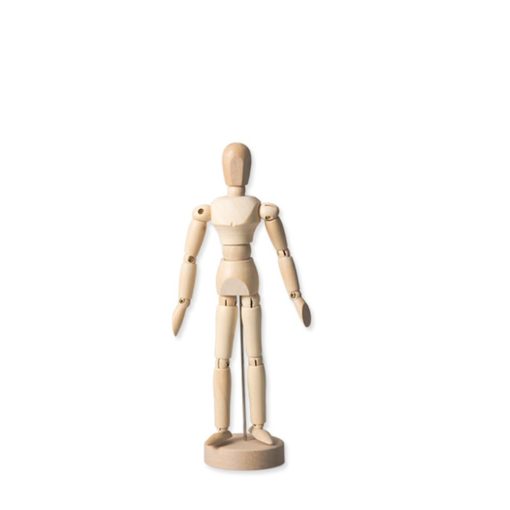 Drveni manikin, muškarac, 8inch - 20cm, Pop able - Image 3