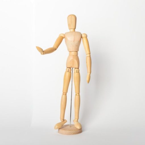 Drveni manikin, muškarac, 8inch - 20cm, Pop able - Image 2