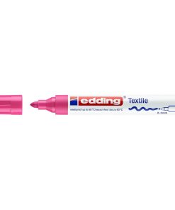 Vodootporni marker T-SHIRT E-4500 2-3mm neon roze Edding