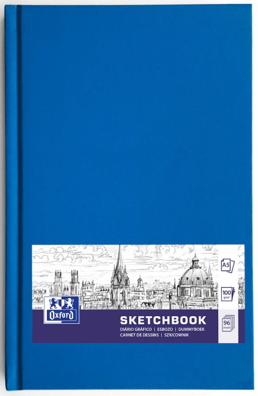 Sketchbook A5, tvrdi povez, 100g, 96 listova