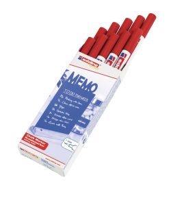 Marker za staklo CHALK MARKER E-4085 1-2mm standard srebrna Edding