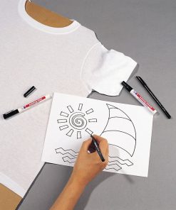 Vodootporni marker T-SHIRT E-4500 2-3mm neon narandžasta Edding