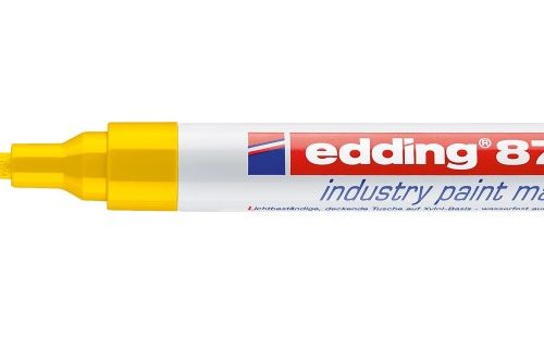 Industrijski paint marker E-8750 2-4mm žuta Edding